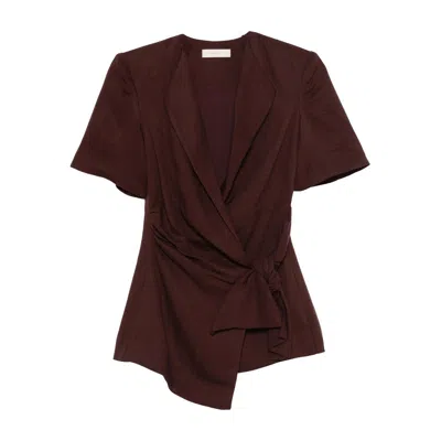 Faithfull The Brand Jackets In Burgundy