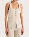 Faithfull The Brand Jackie Vest In Natural