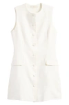 Faithfull The Brand Jane Linen Minidress In White