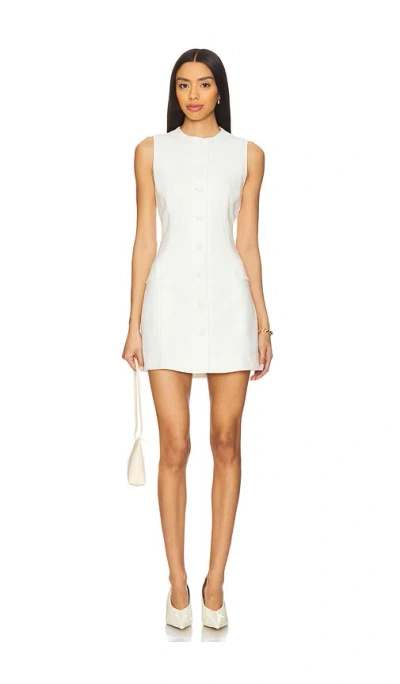 Faithfull The Brand Jane Mini Dress In 白色