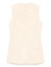 Faithfull The Brand Jane Vest In Neutral
