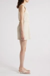 Faithfull The Brand Jaques Linen Minidress In Natural