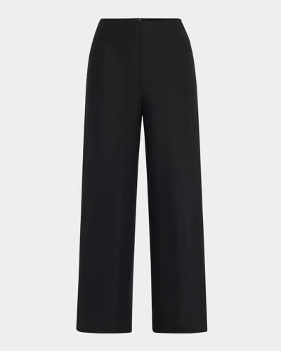 Faithfull The Brand Jean Linen Trousers In Black