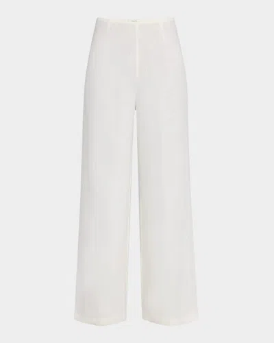 Faithfull The Brand Jean Linen Trousers In White