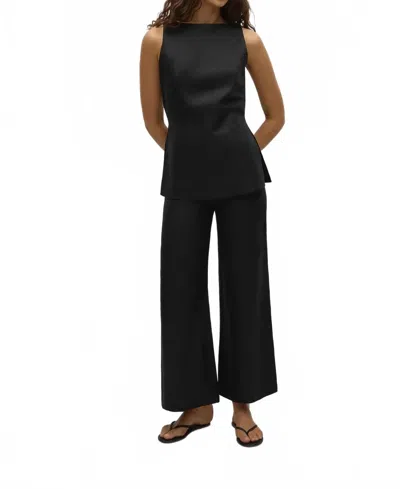 Faithfull The Brand Joan Top In Black