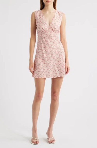 Faithfull The Brand Josephine Minidress In Pink