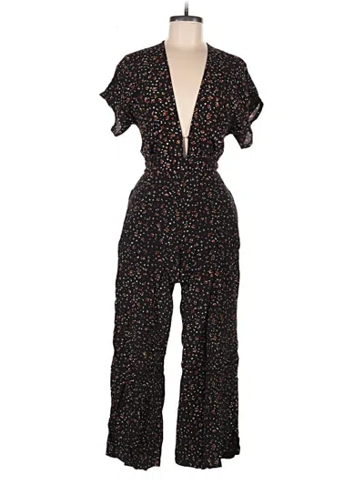 Pre-owned Faithfull The Brand Jumpsuit In Black