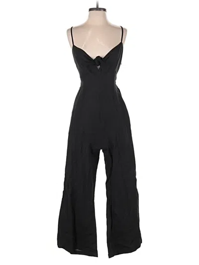 Pre-owned Faithfull The Brand Jumpsuit In Black