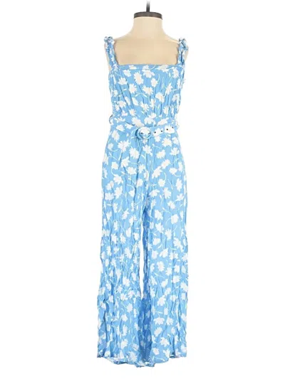 Pre-owned Faithfull The Brand Jumpsuit In Blue