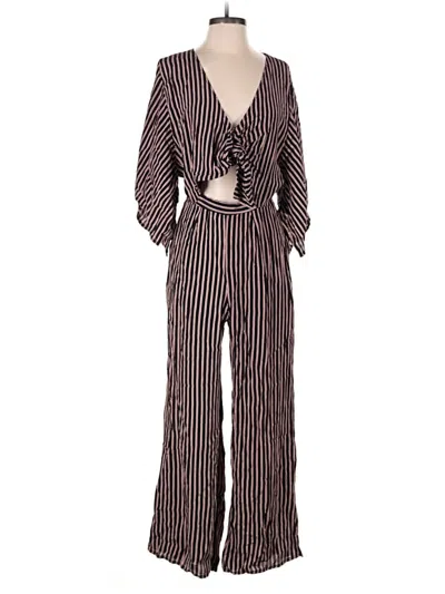 Pre-owned Faithfull The Brand Jumpsuit In Brown