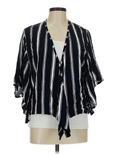 Pre-owned Faithfull The Brand Kimono In Black