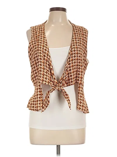 Pre-owned Faithfull The Brand Kimono In Orange