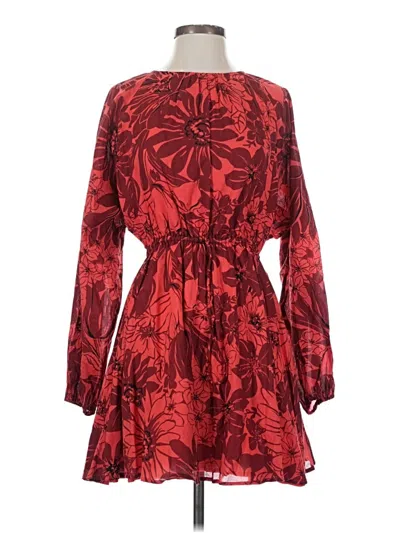 Pre-owned Faithfull The Brand Kimono In Red