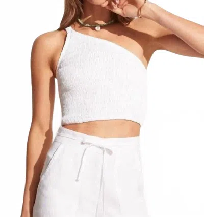 Faithfull The Brand Le Manoa Top In White