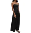 Faithfull The Brand Lenise Maxi Dress In Black In Black
