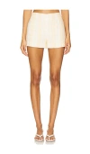 Faithfull The Brand Lila Mini Shorts In White