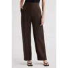 Faithfull The Brand Liliya Trousers In Chocolate