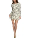 Faithfull The Brand Lilou Mini Dress In Green