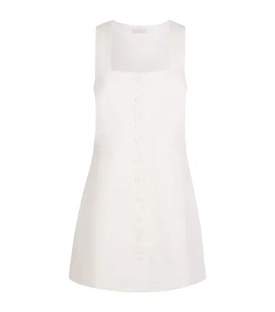 Faithfull The Brand Linen Jaques Mini Dress In Multi