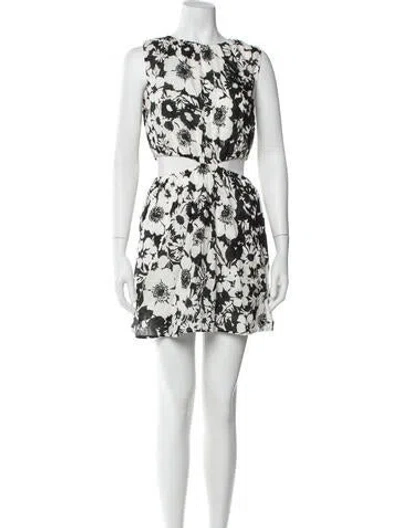 Pre-owned Faithfull The Brand Linen Mini Dress In White