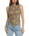 Faithfull The Brand Loire Top In Green