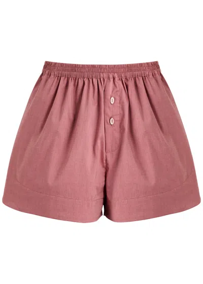 Faithfull The Brand Lonia Cotton Shorts