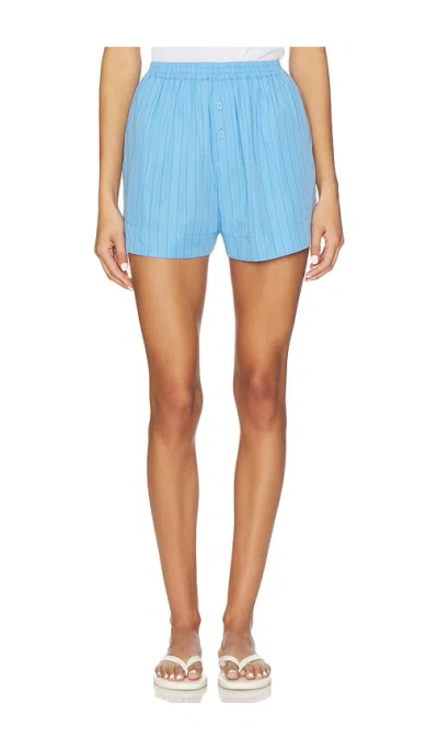 Faithfull The Brand Lonia Short In Blue