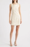 Faithfull The Brand Lydie Linen Minidress In Neutral