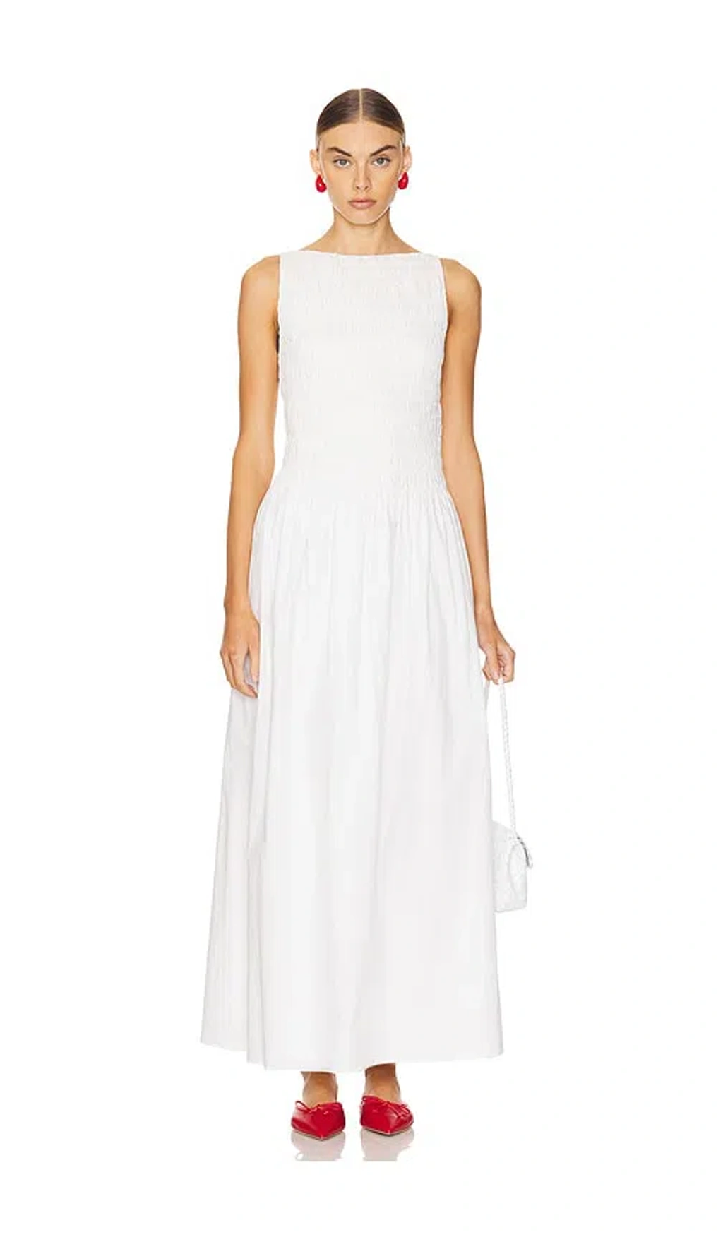 yellow silk dress midi BREA Asymmetric Draped Satin Waterfall Midi Dress in Yellow