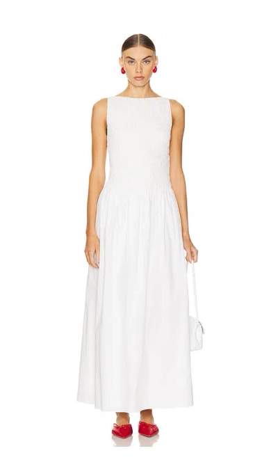Faithfull The Brand Solem Midi Dress White L