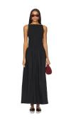 Faithfull The Brand Margot Maxi Dress In 黑色
