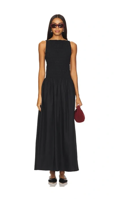 Faithfull The Brand Margot Maxi Dress In 黑色