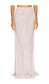 Faithfull The Brand Menton Maxi Skirt In Oliander Floral & White Blush