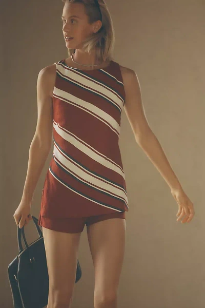 Faithfull The Brand Miel Linen Tunic Tank Top