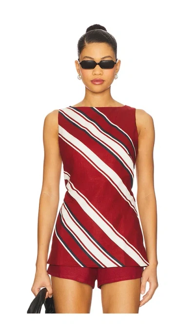 Faithfull The Brand Miel Tunic Top In Multi