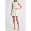 Faithfull The Brand Noa Smocked Minidress In White