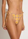 Faithfull The Brand Nomi Bikini Bottoms La Costa In Yellow