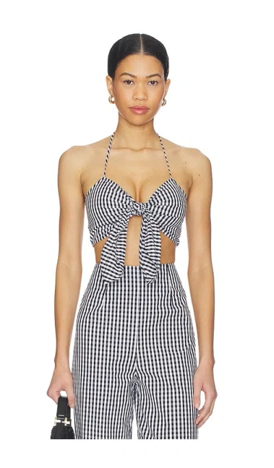 Faithfull The Brand Onda Top In Animal Print