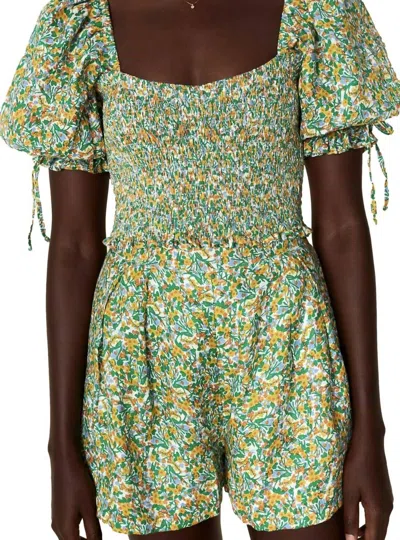 Faithfull The Brand Ondine Short In Lynette Floral Print In Multi