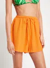 Faithfull The Brand Orange Shorts Womens In Orange