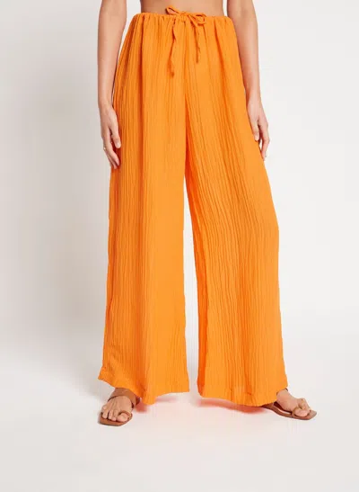 Faithfull The Brand Orange Trousers For Women
