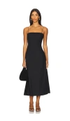 Faithfull The Brand Ostano Dress In Black