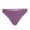Faithfull The Brand Palmero Bikini Bottoms Grape In Purple