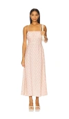 Faithfull The Brand Phaedra Midi Dress