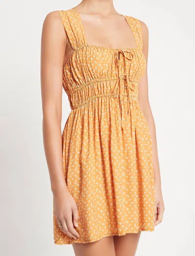 Faithfull The Brand Praia Mini Dress In Ermita Floral Print In Multi