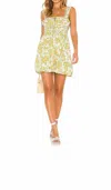 Faithfull The Brand Praia Mini Dress In Morello Floral Print In Multi