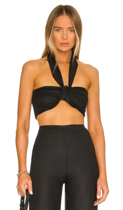Faithfull The Brand Refaeli Top In Black