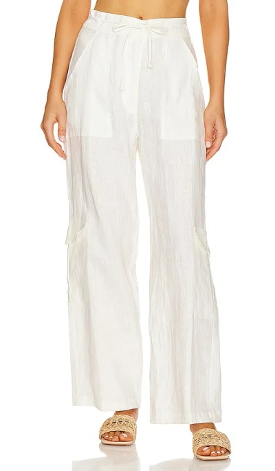 Faithfull The Brand Relais Pants In Eggshell