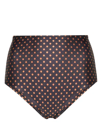 Faithfull The Brand Reyes Bottoms In Lpd Ludovica Polka Dot