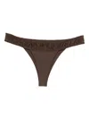 Faithfull The Brand Rocio Ruffled Bikini Bottoms In Brown